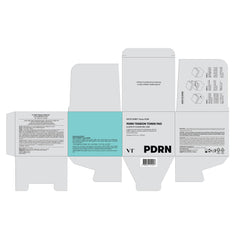 VT COSMETICS PDRN Tension Toner Pad face application demonstration