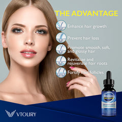 VTROUY Minoxidil drops for daily use and easy reapplication