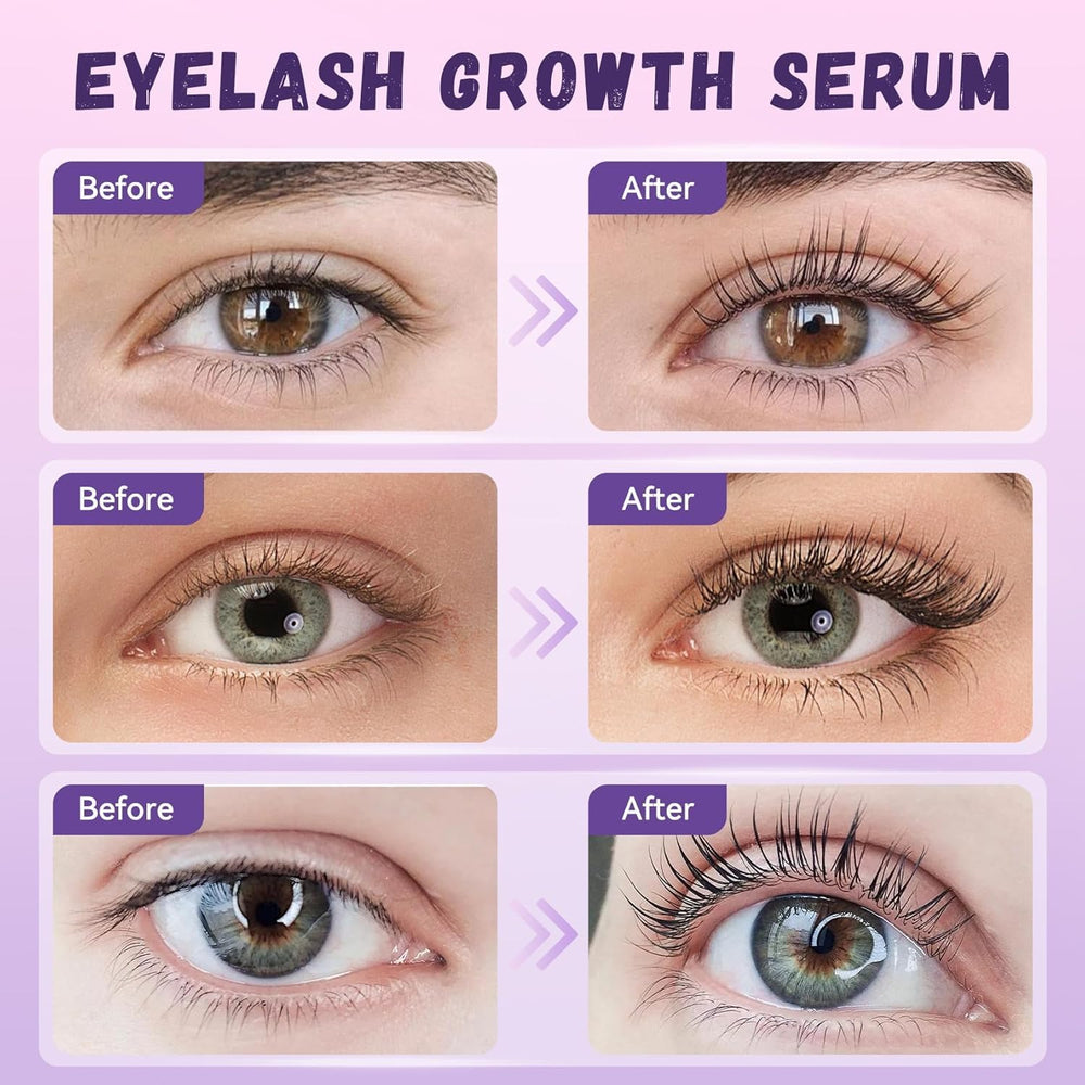 Vxzit eyelash serum application brush enabling precise lash coating.