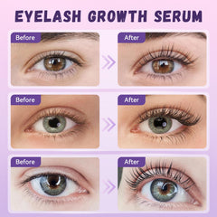 Vxzit Lash Serum ingredients label highlighting vegan botanical extracts.