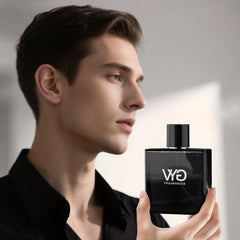 Lifestyle shot of VYG scent boosting social confidence