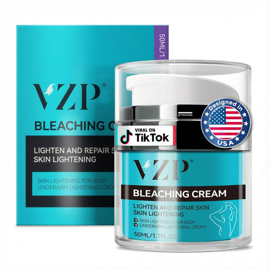VZP Dark Spot Remover underarm bottle showing gentle, quick-absorbing care for sensitive skin