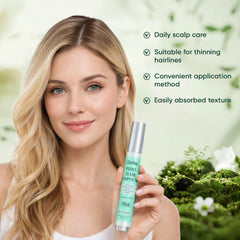 Close-up of WAESKI PDRN Hair Ampoule highlighting vegan PDRN for follicles.