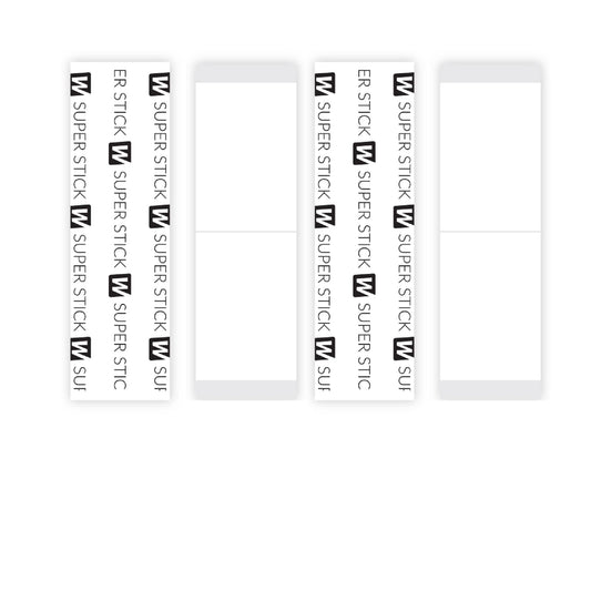 Walker Tape Stick Strips packshot: clear, discreet hold for extended wear.