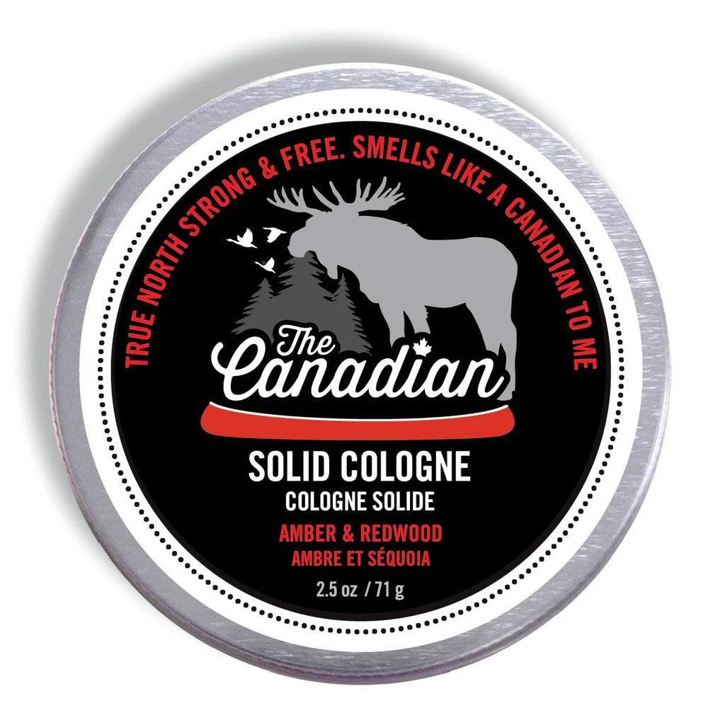 Walton Wood Farm Solid Cologne Canadian tin, portable aroma for on-the-go freshness.