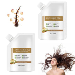 Wanban anti hair loss shampoo bottle supports healthier-looking scalp with regular use.