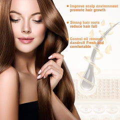 Wanban plant extracts shampoo formula highlights botanical care for nourishing scalp.