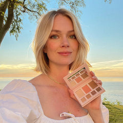 Wander Beauty Getaway blush powder adds natural warmth to cheeks.