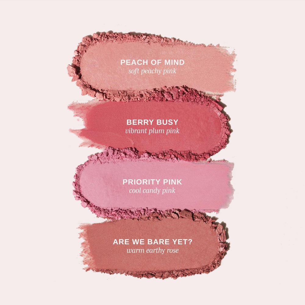 Wander Beauty Hydrating Powder Blush eye application for coordinated look