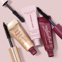 Wander Beauty Upgraded Lashes thickening wand showing volume