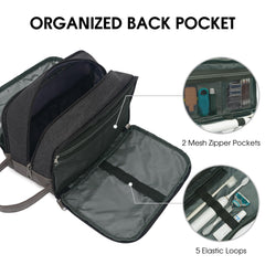 WANDF main compartment with wide opening for quick packing