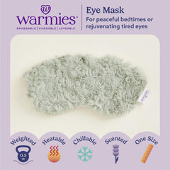 Warmies eye mask lavender-scent close-up for calming aroma