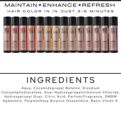 Watercolors intense shampoo bottle highlights bold color boosts and fade prevention.