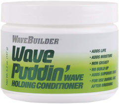 WAVEBUILDER Natural Wave Puddin bottle front for defined waves