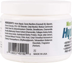 Closeup of Wavebuilder Hydrochill Calming Cream texture, providing deep moisture for thick, coarse hair.
