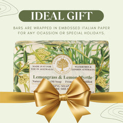 Wavertree and London lemongrass lemon myrtle soap vegan hypoallergenic for sensitive skin