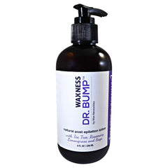 Wax Necessities Waxness Dr. Bump packaging showing USA-made claim