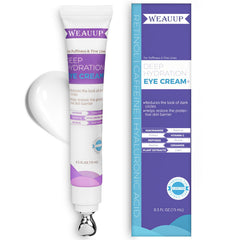 WEA UUP Eye Cream targets dark circles and puffiness for a refreshed look.