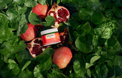 Detail on pomegranate seed oil as a key antioxidant ingredient