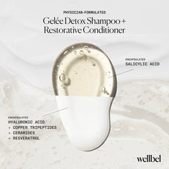 WELLBEL Detox + Restore encapsulated tech icon illustrating time-release action.