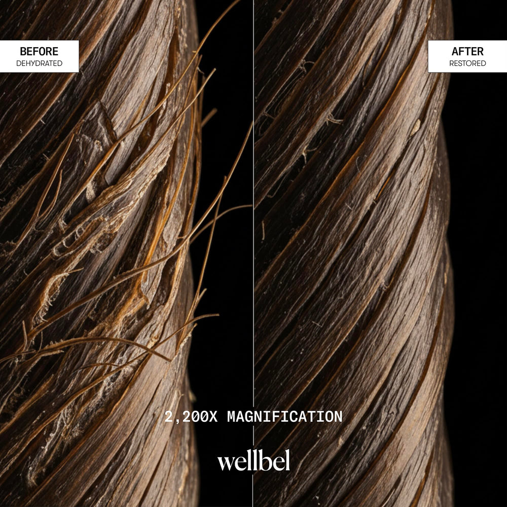 WELLBEL Detox + Restore Duo product display on shelf highlights premium vibe.