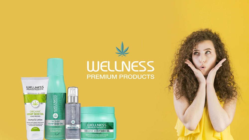 Wellness Premium packaging shows 16.91 fl oz for long-lasting supply.