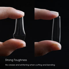 Wellquinn tips shown in a DIY home manicure setup for salon-at-home results.