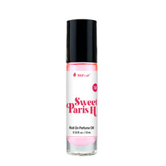 Well's Oil Sweet Paris H pulse-point application on neck and wrists
