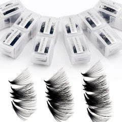 Wendy Lashes 12 size options with 100 fans per size for customization