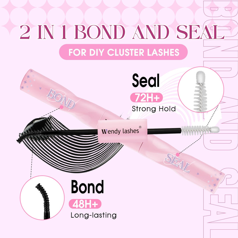Wendy Lashes D Curl clusters for an eye-opening lift