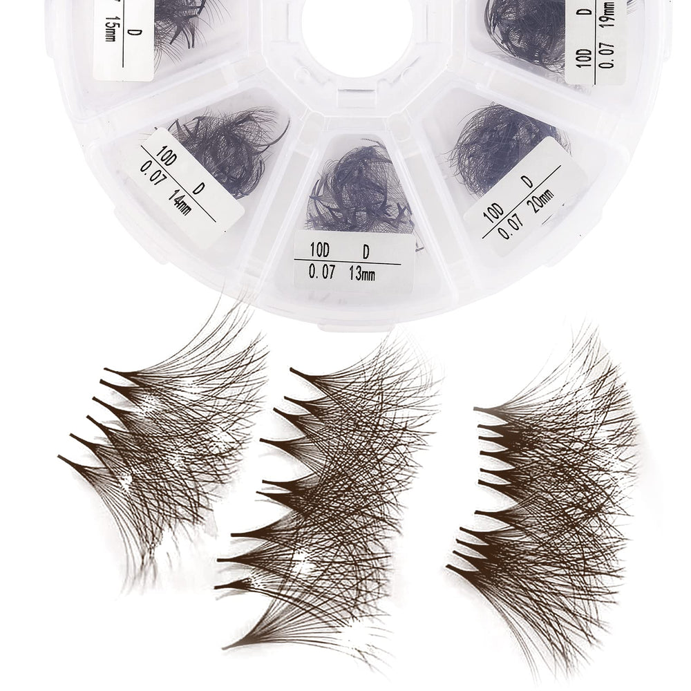 Wendy Lashes premade fans 500pcs set, precise volume for speed.