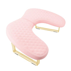 Wenxintek hand rest with soft memory foam offers comfortable support during manicures.