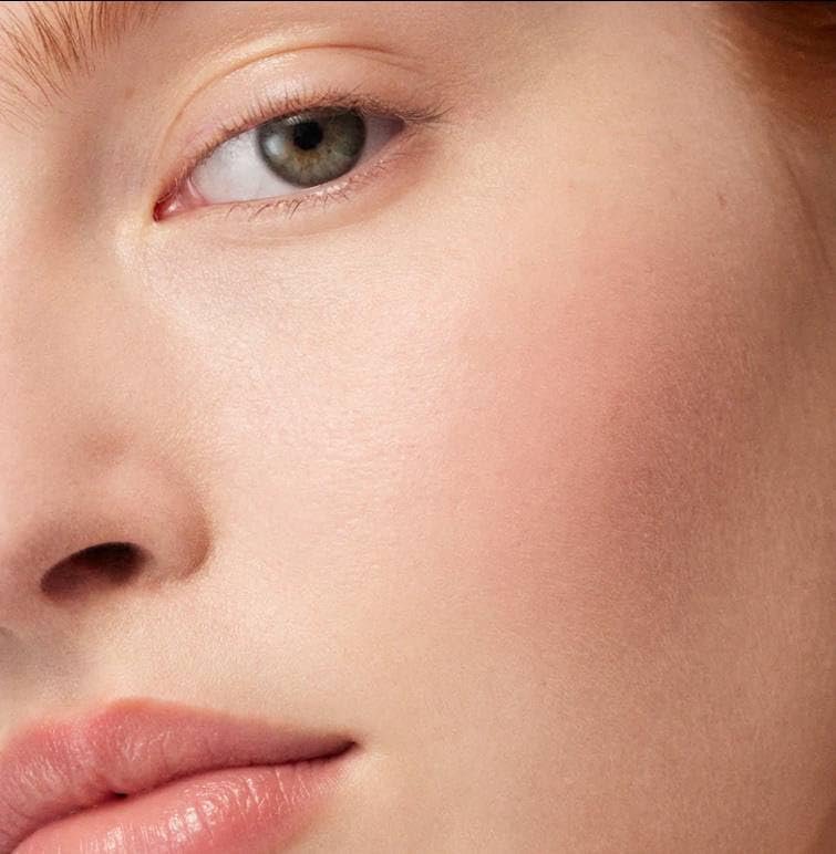 Westman Atelier Baby Cheeks Blush Stick Coquette packaging for portable, on-the-go touch-ups.