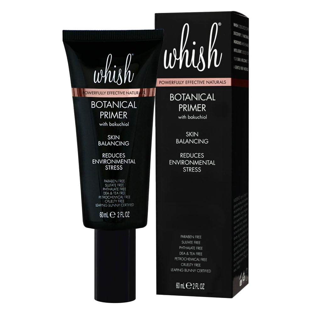 Whish Bakuchiol Primer ready for daily routine in morning makeup prep.