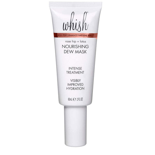 Whish Nourishing Dew Mask jar close-up highlighting rich hydration