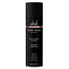 Whish Super Cream with Bakuchiol bottle showing hydrating daily use