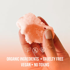 10oz White Naturals Grapefruit Salt Scrub jar packaging