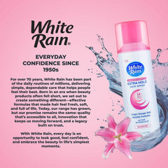 White Rain Hairspray 4-pack value display