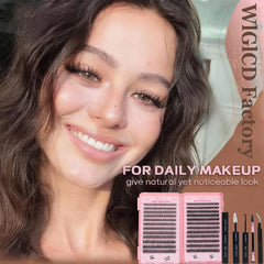 WIGICD Application tools help effortless at-home eyelash styling.
