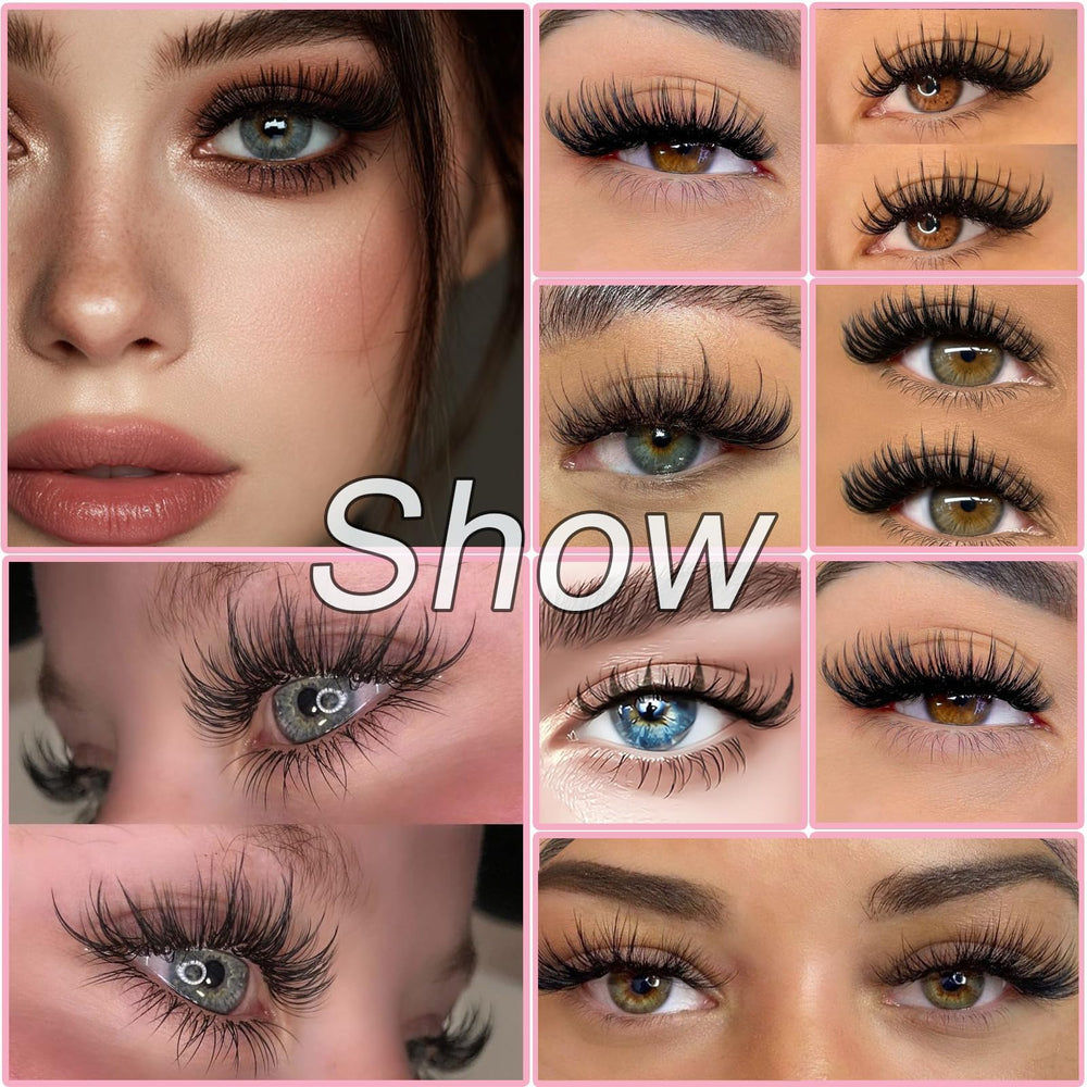 WIGICD soft thin-band lashes provide comfortable eyelid wear.