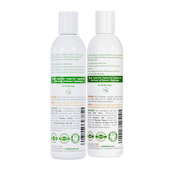 Wild Naturals Manuka Honey Shampoo & Conditioner on shelf, natural ingredients focus.