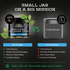 WildPRIME anti-aging skin care image suggesting smoother, healthier-looking skin