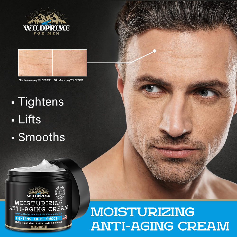 WildPRIME face cream texture swirl highlighting a light, non-greasy feel