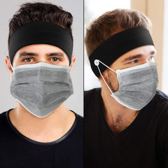 WILLBOND nurse headbands with ear-protection buttons ease mask wear for healthcare workers
