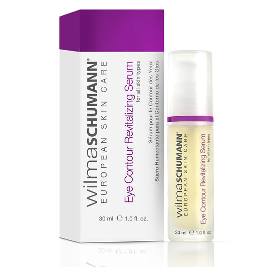 Wilma Schumann Eye Contour Serum bottle closeup for premium hydration around the eyes
