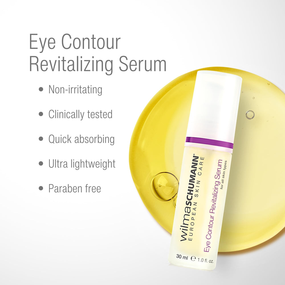 Wilma Schumann Eye Contour Serum ingredients peptides and hyaluronic acid