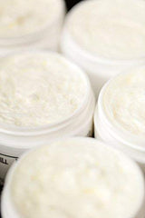 Windrift Hill Montana Huckleberry body butter jar delivers deep hydration for very dry skin.