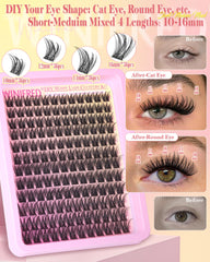 Winifred lash brush helps separate clusters for a natural, fluttery finish.