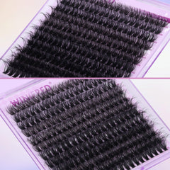 Winifred lash comb tool helps neat, tidy application.