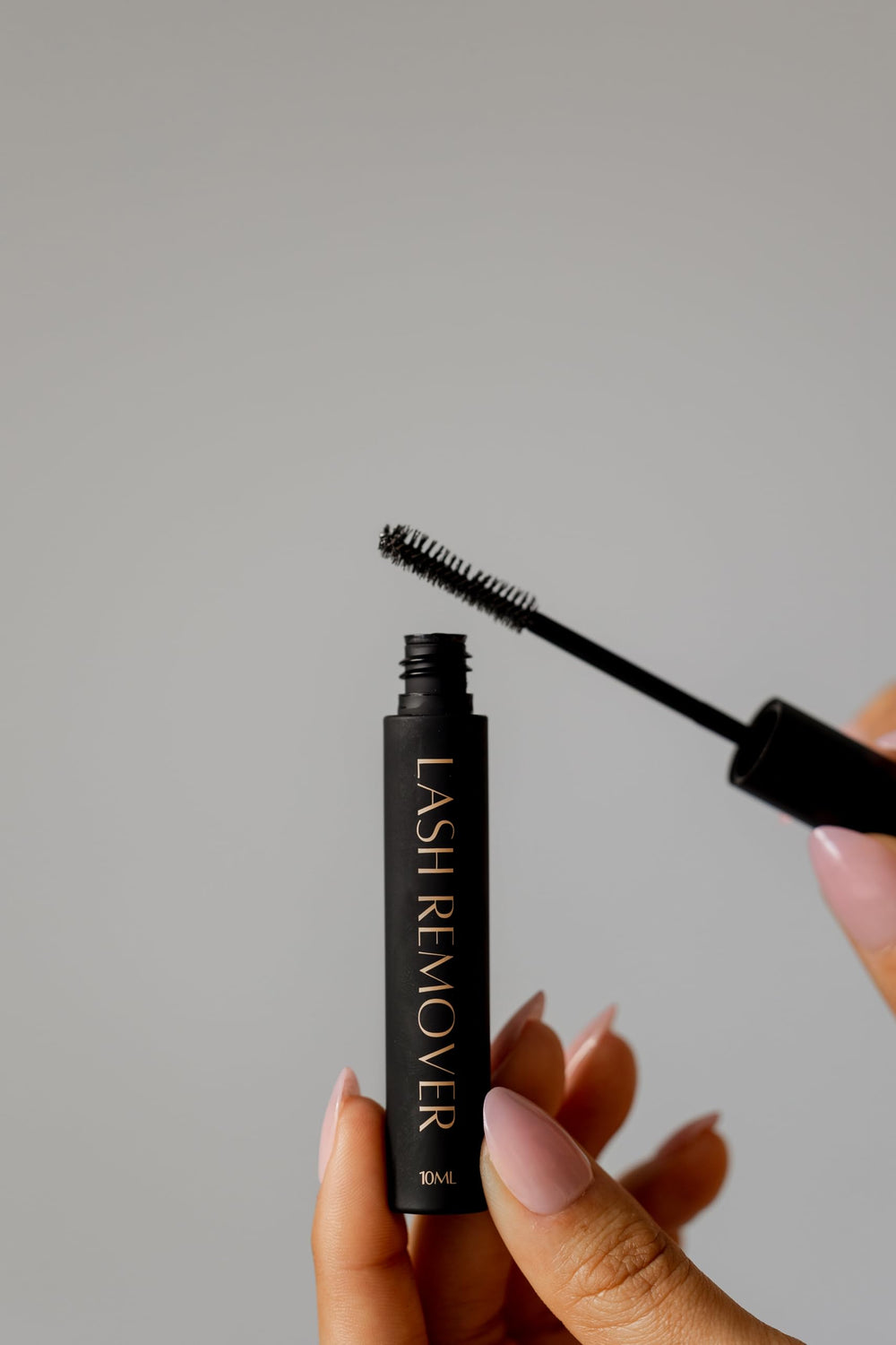 Close-up shows smooth removal with minimal pulling.